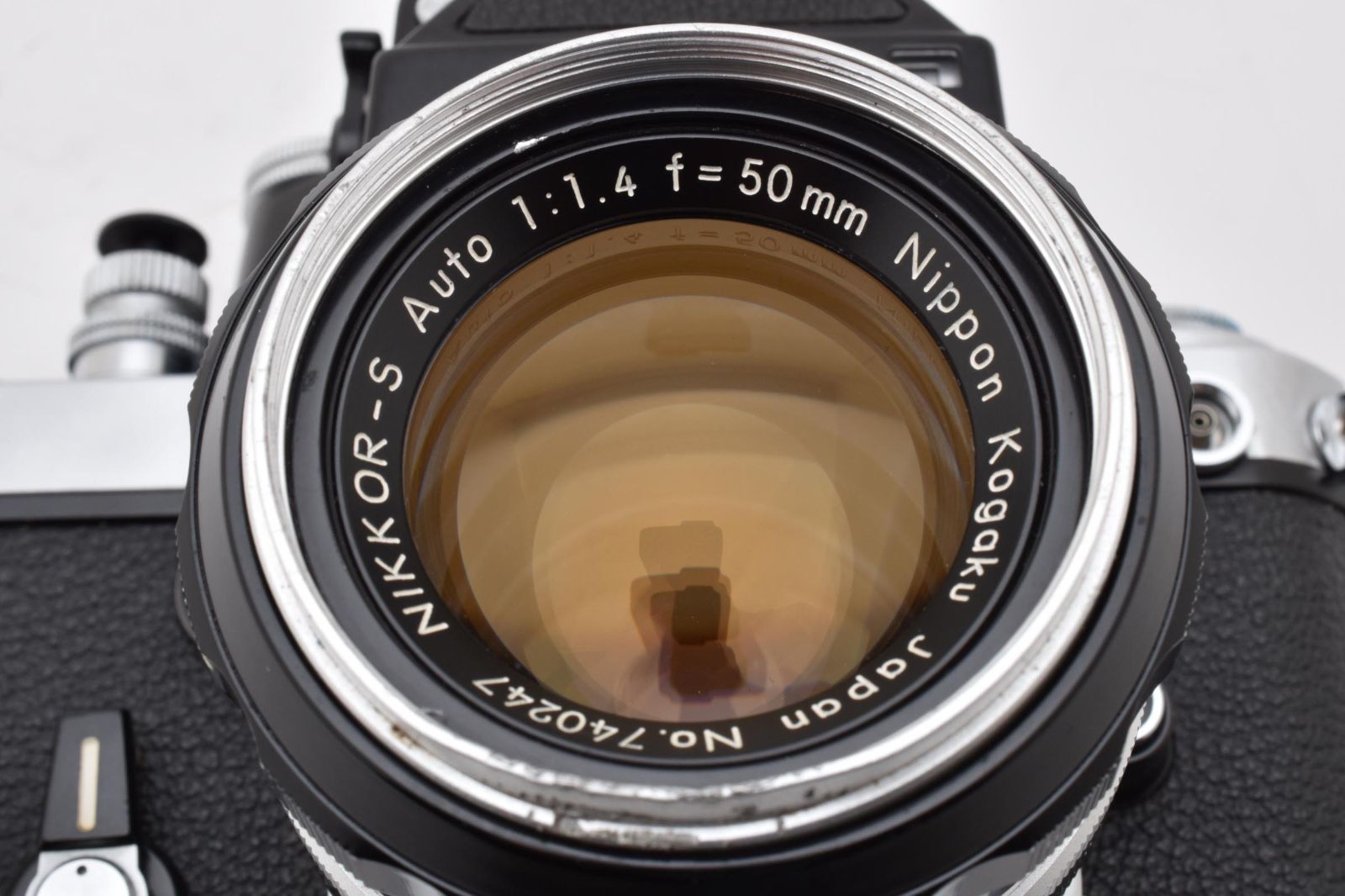 4573 ニコン Nikon F2 NIKKOR-S Auto f/1.4 50mm 一眼レフ フィルム