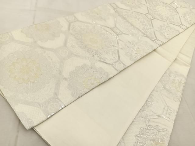 平和屋着物◎六通柄袋帯 蜀江花文 金銀糸 正絹 逸品 BAAV6774yc - メルカリ