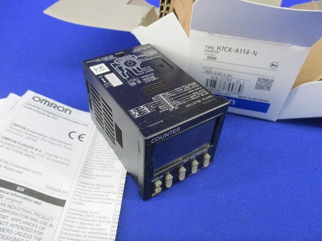 デジタルカウンタ(汚れ有) H7CX-A114-N - メルカリ
