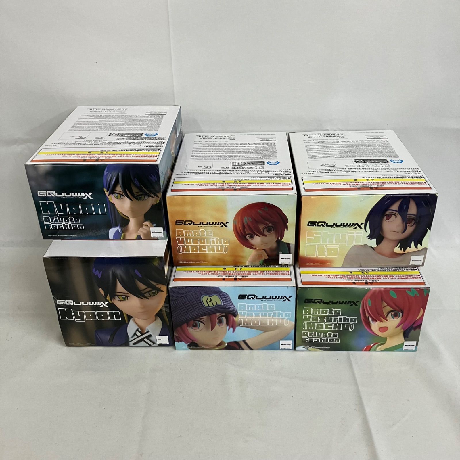 未開封 機動戦士ガンダム ジークアクス マチュ ニャアン シュウジ