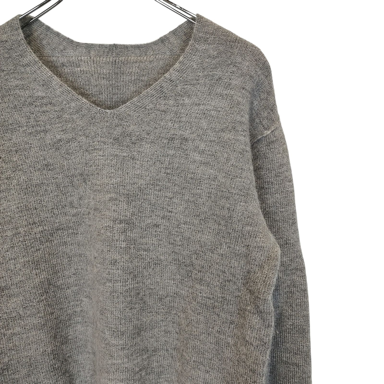 定価55.000円　カズユキクマガイ　ウールアルパカニット KAZUYUKI KUMAGAI (ATTACHMENT) カズユキ クマガイ(アタッチメント