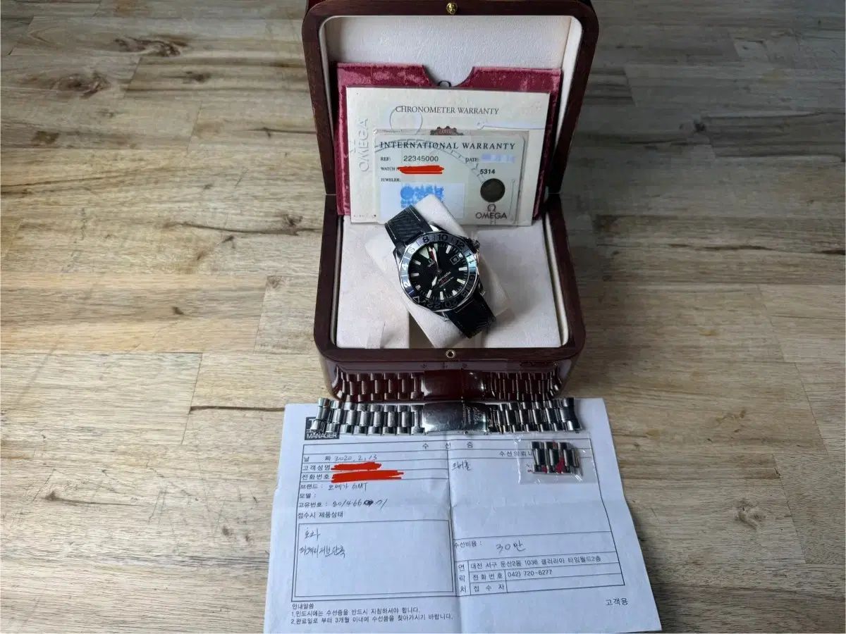 オメガ シーマスター プロフェッショナル GMT