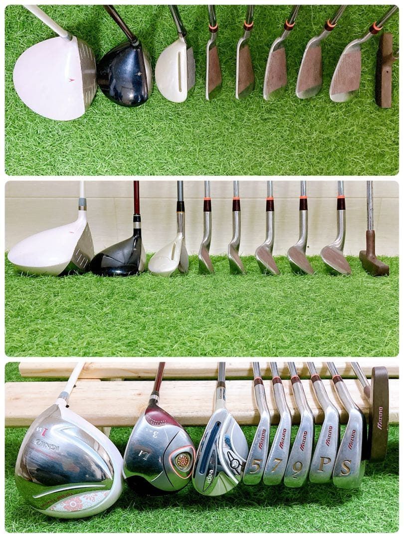 2.初心者オススメ ゴルフクラブ レディースセット 右利きFLEX L