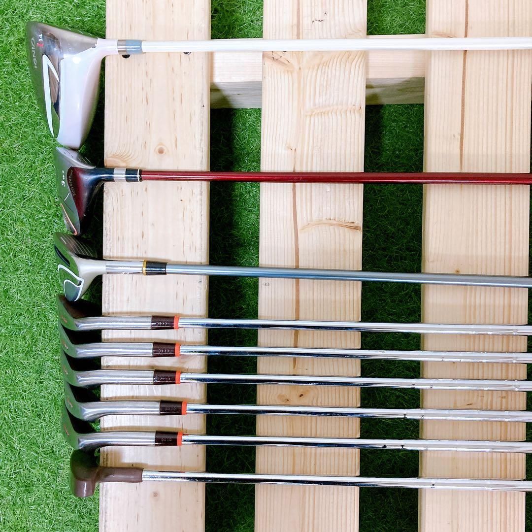 2.初心者オススメ ゴルフクラブ レディースセット 右利きFLEX L