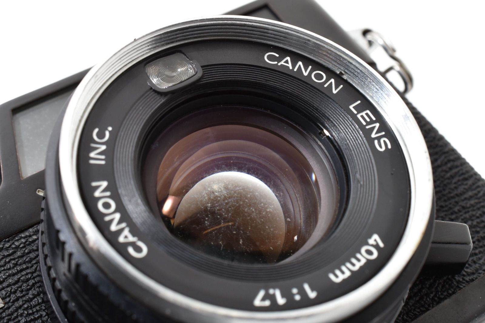  シャッター 露出計OK!! Canon キャノン Canonet QL 17 G III 3 ブラックペイント 40 mm F 1 7 レンジファインダー コンパクトフィルムカメラ ＃3467 レンジファインダーカメラ フィルムカメラ