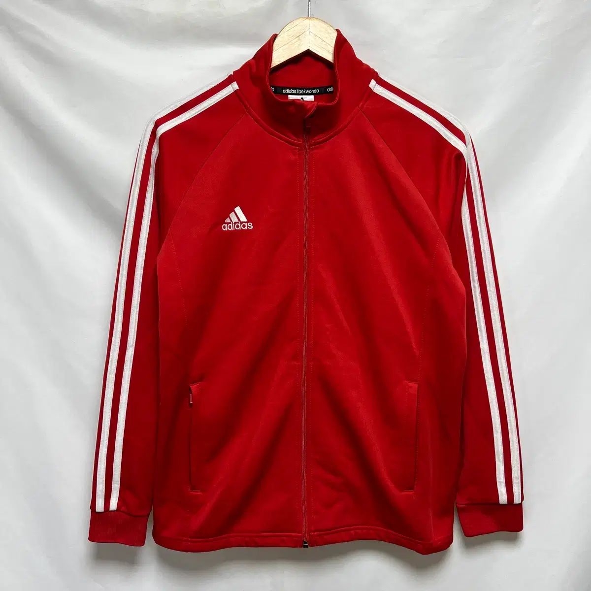 正規品/85 アディダス 3本線 レッド トラックジャージ/ジャージ