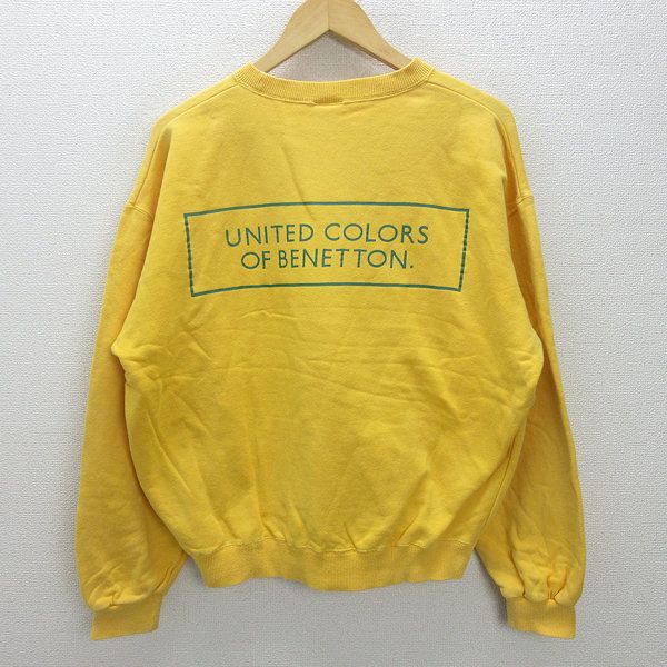 Q□90'sレトロ□ベネトン/BENETTON FORMULA 1 F1スウェットシャツ