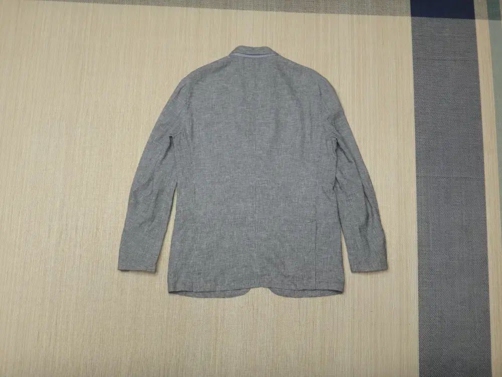 105 ヘジス ハウンドトゥース CHECK リネン混 夏 ジャケット