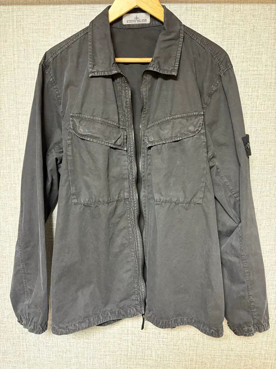 STONE ISLAND ストーンアイランド オーガニック コットン ジャケット ブラック XLサイズ