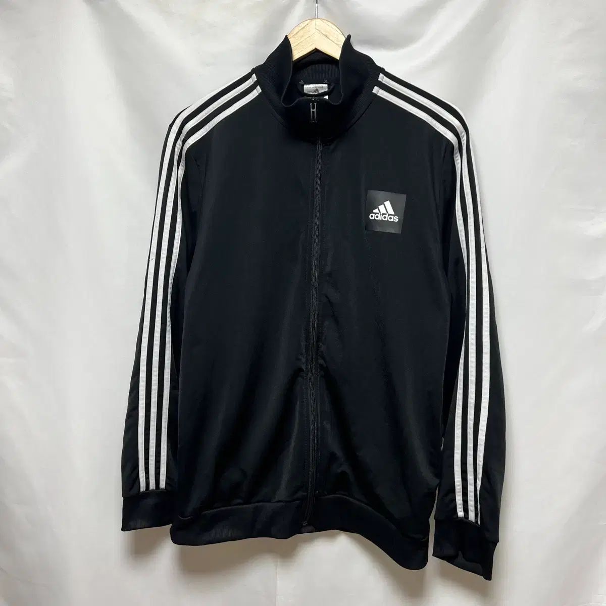 正規品/2XL adidas アディダス 3本線 ブラック トラックジャージ