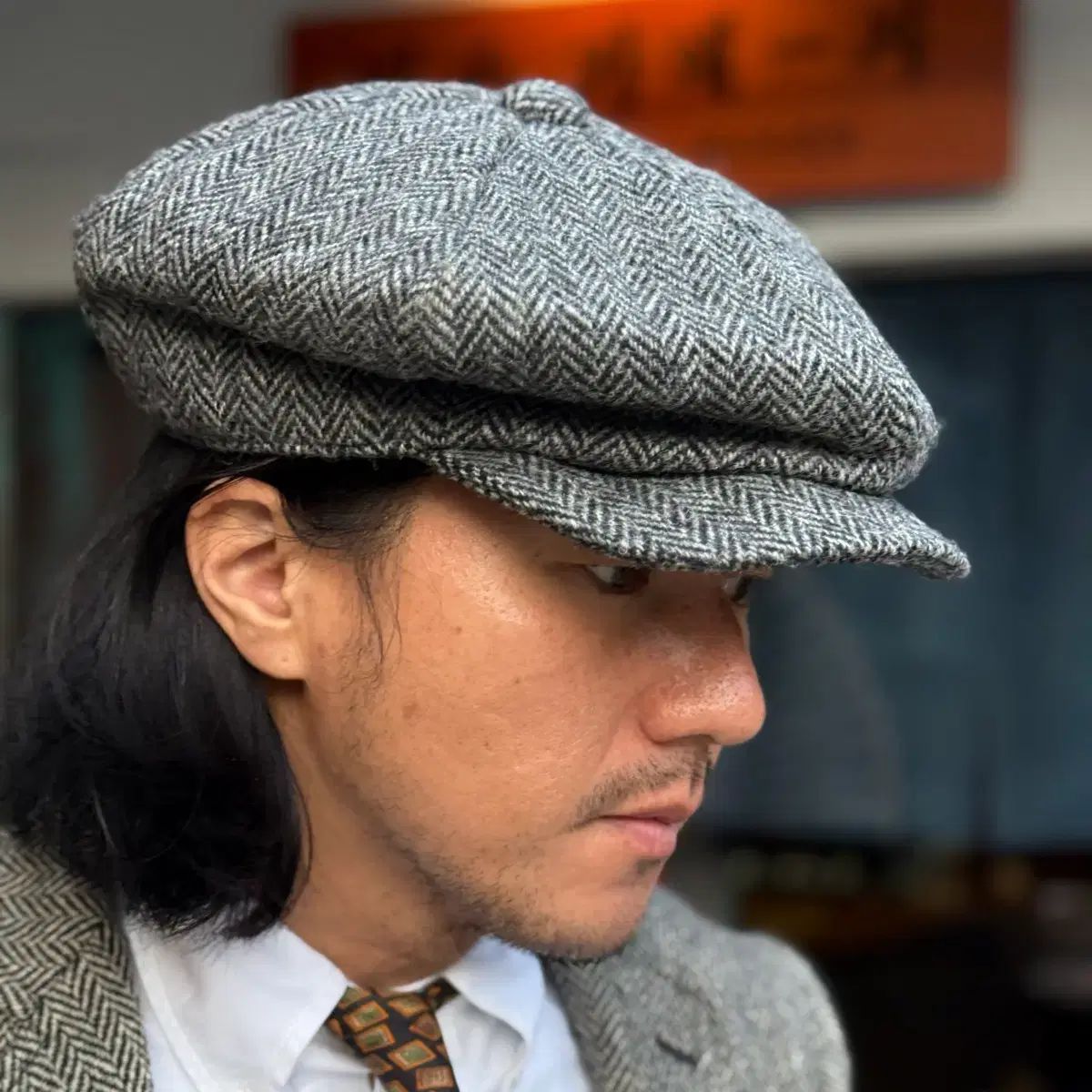 ニュースボーイハット