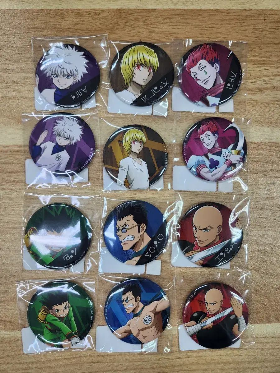 HUNTER×HUNTER ウェブCOOGI 6탄 HUNTER試験編 G賞 缶バッジ キルア