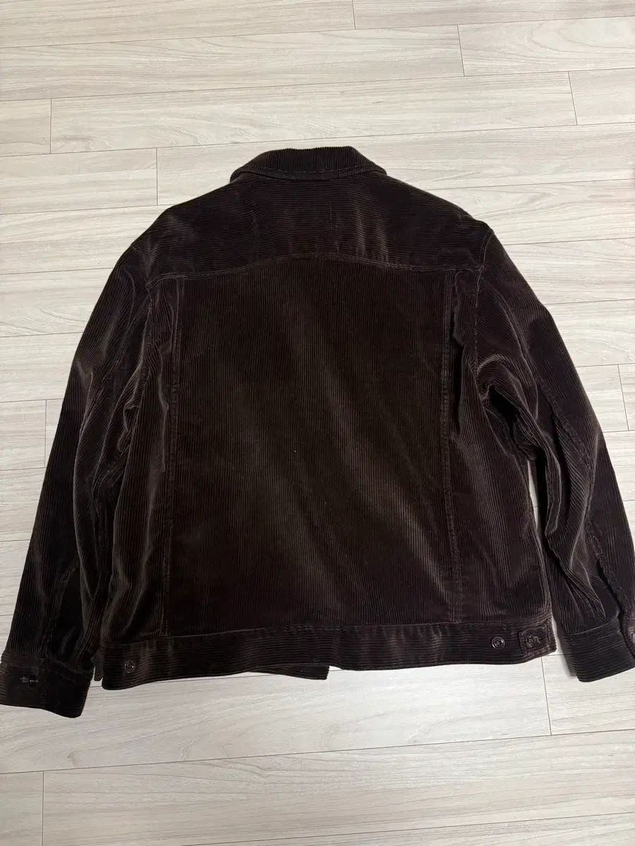 ポッタリー コーデュロイ トラッカー ジャケット ブラウン 3