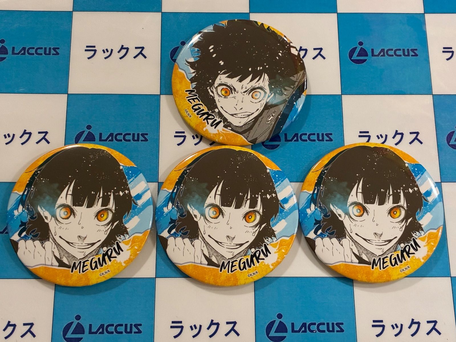 あたりつきラッキー缶バッジBOX ブルーロック 蜂楽 廻 ブルーロック あたりつきラッキー缶バッジBOX 蜂楽廻 セット - メルカリ