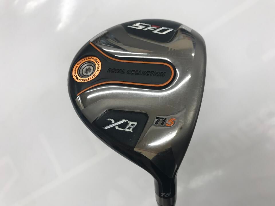 ロイヤル SFD X 8 Titanium 18度 Speeder ５ FW 50 Sフレックス フェアウェイウッド 最短