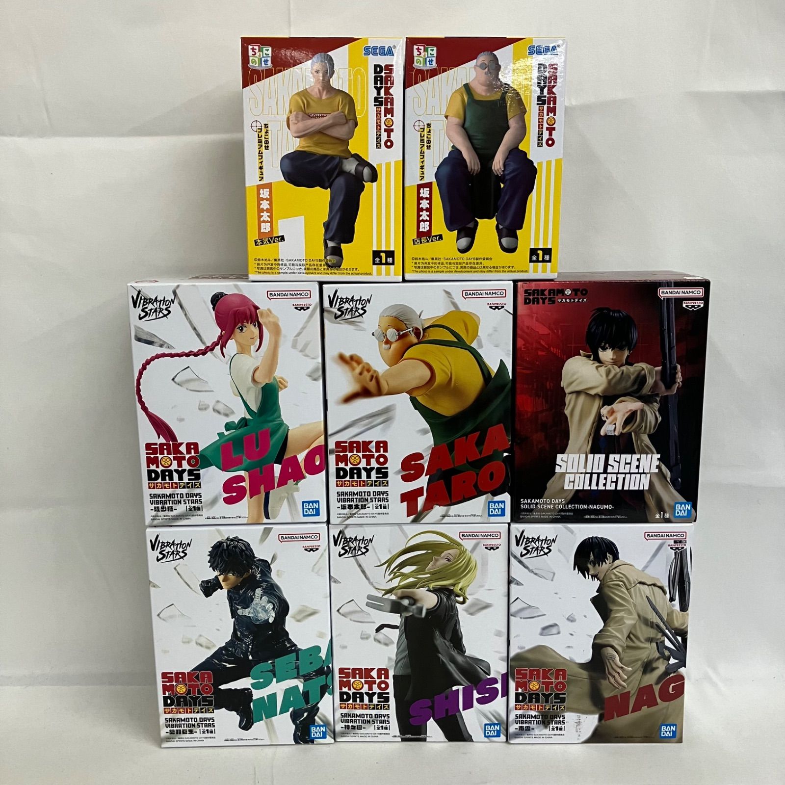 未開封 サカモトデイズ VIBRATION STARS 他 フィギュア 8個セット