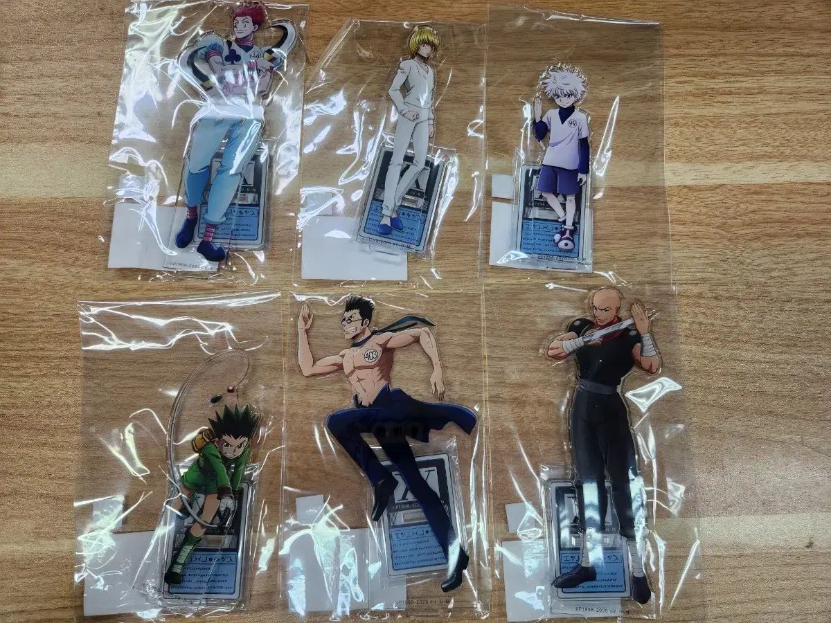 HUNTER×HUNTER ウェブクジ 6弾 アクリルスタンド キルア ヒソカ ゴン 