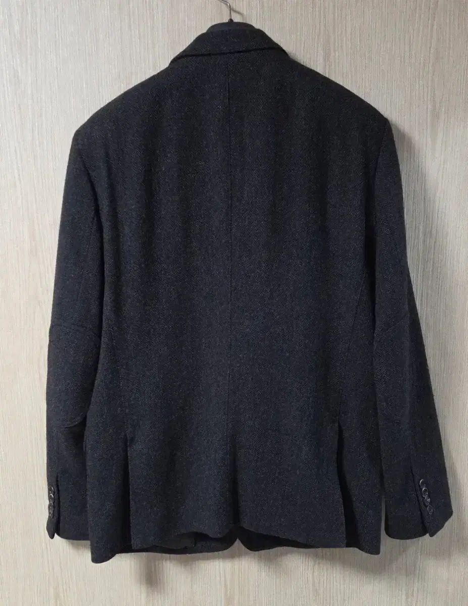 着用画像 HAZZYS ヘリンボーン ツイード ジャケット ブレーザー