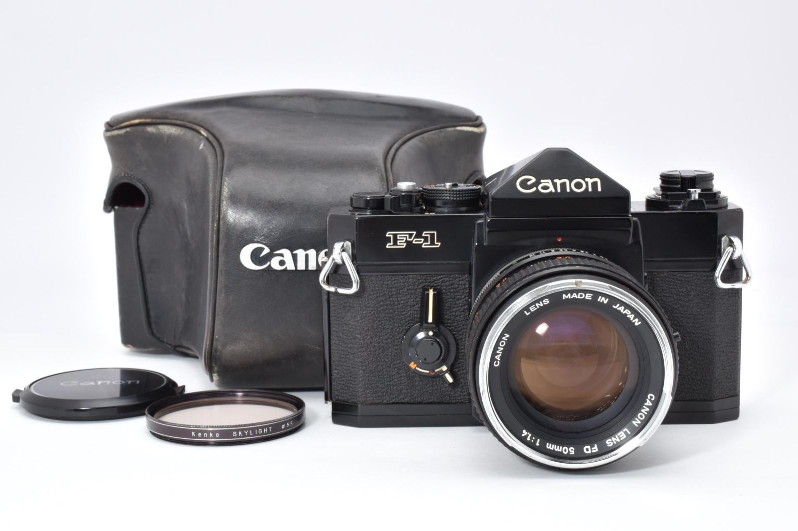4584 キヤノン Canon F 1 FD 50 mm 4 フィルム 一眼レフ カメラ