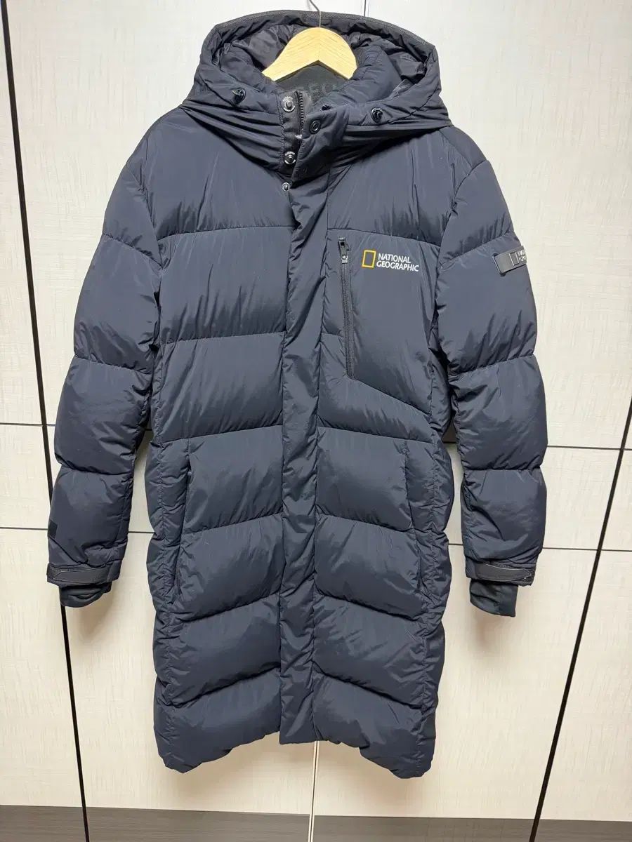 ナショナルジオグラフィック ブラック グースダウン ロング丈ダウン