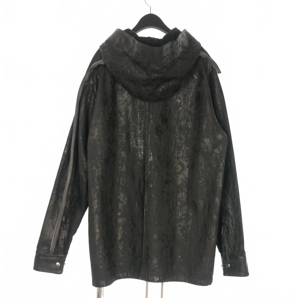 リックオウエンス Rick Owens 24AW TOUR HOODIE コーティング デニム