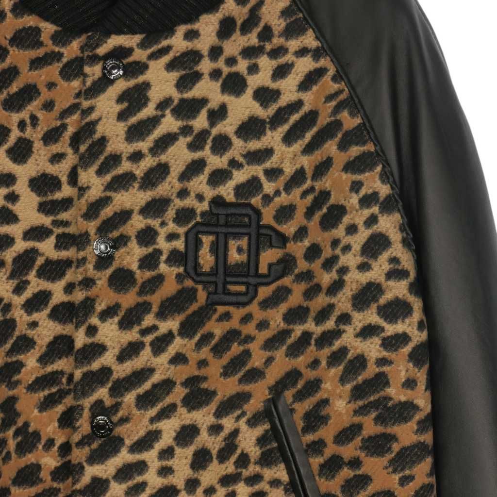 ディースクエアード DSQUARED2 23AW College Bomber Jacket レオパード