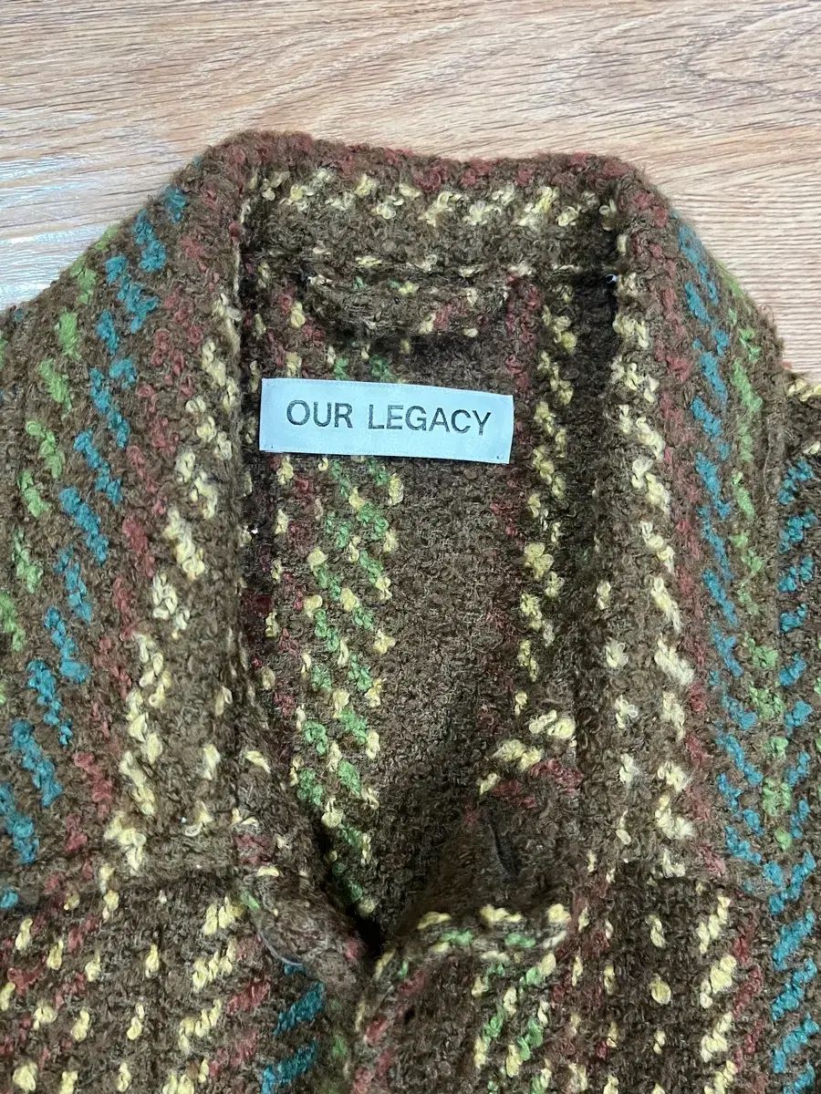 OUR LEGACY アワーレガシー ブルーアーカイブ ブルアカ ボックス ジャケット ジャズ ウール カレイドスコープ