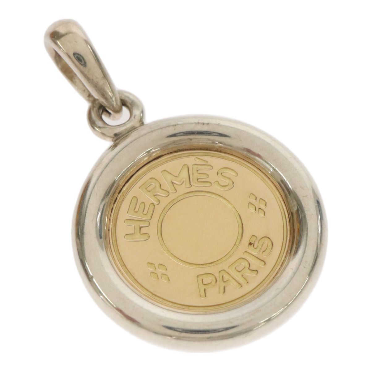 HERMES エルメス Au750/K18/18金 Ag925/シルバー/SILVER セリエ