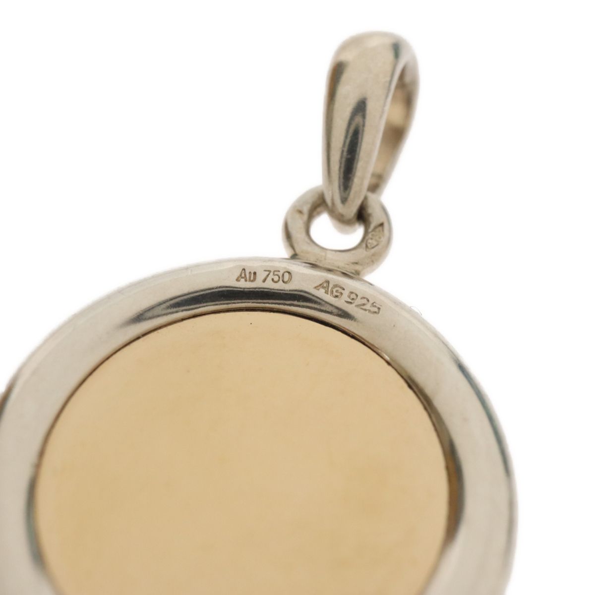 HERMES エルメス Au750/K18/18金 Ag925/シルバー/SILVER セリエ