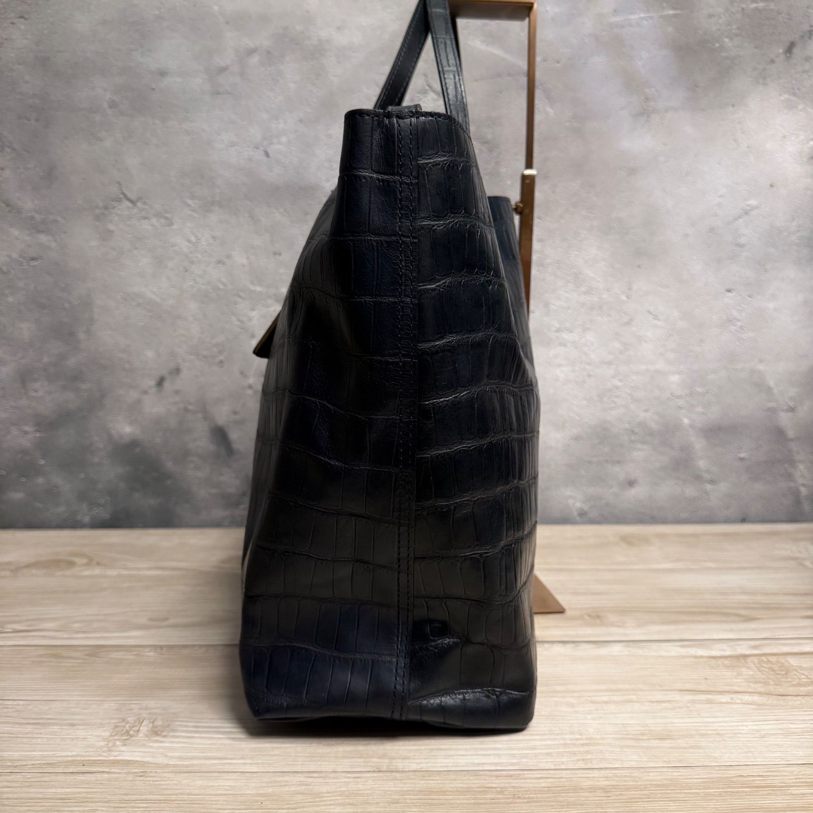 Felisi フェリージ 11-91 トートバッグ ダークネイビー 大容量 上質