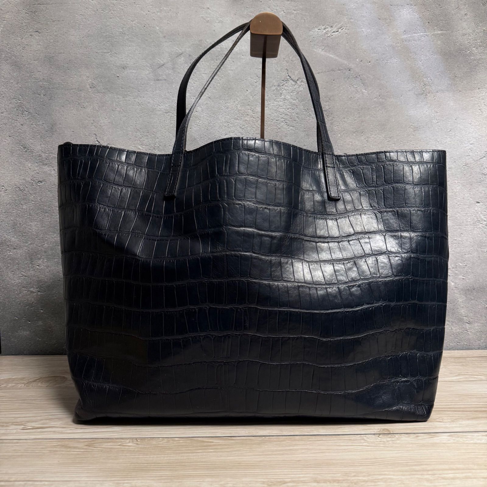 Felisi フェリージ 11-91 トートバッグ ダークネイビー 大容量 上質