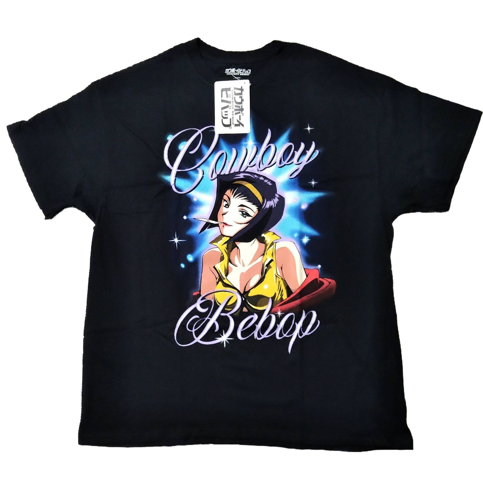 カウボーイビバップ Tシャツ XLサイズ 漫画 アニメ 映画 ゲーム 声優 カウボーイビバップ Tシャツ XLサイズ フェイ アニメTシャツ 未使用