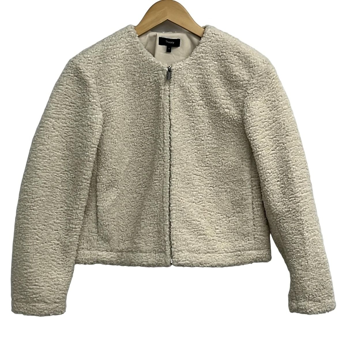 theory(セオリー) ブルゾン サイズS レディース - アイボリー 長袖