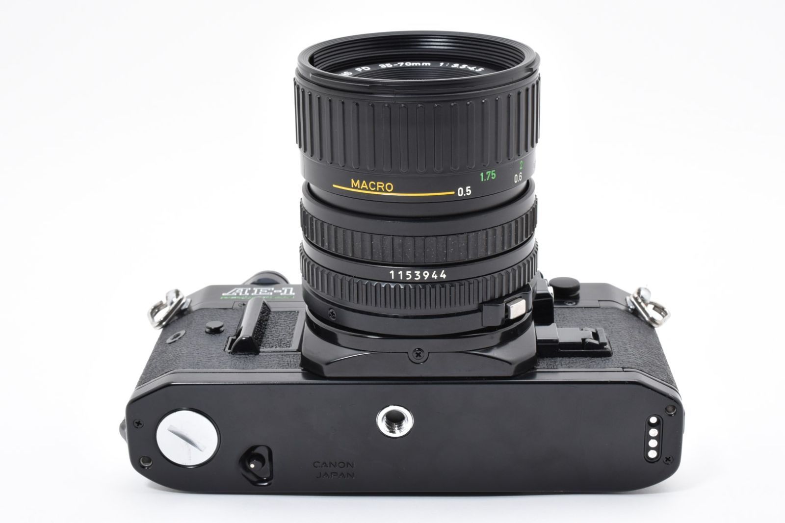 4599A キヤノン Canon AE-1 Program Black 35-70mm フィルムカメラ