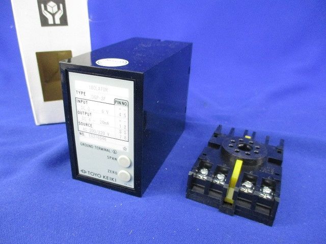 アイソレータ ソケット付 DGP 3 F 8 PFA