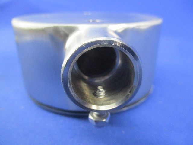 ステンレスねじなし丸型露出ボックス1方出