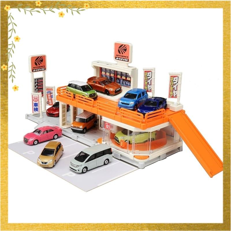 タカラトミー トミカ トミカタウン ビルドシティ オートバックス ミニカー おもちゃ 3歳以上