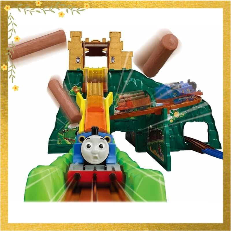 プラレール トーマス きかんしゃトーマス がたがた! ビューン! どきどきマウンテンDX 初回特典タルぶっ飛び貨車付き 1