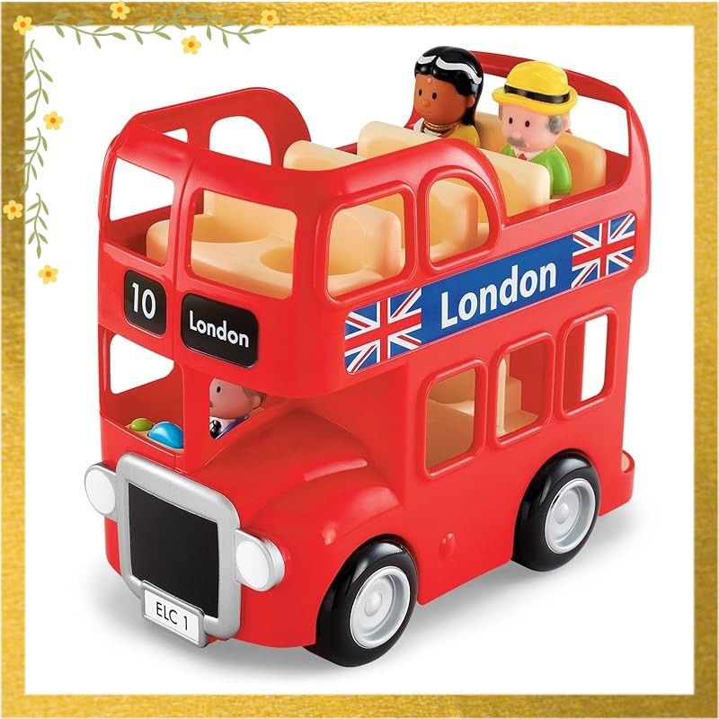 Early Learning Centre アーリーラーニングセンター ロンドンバス 2階建てバス 乗り物おもちゃ 200352 0