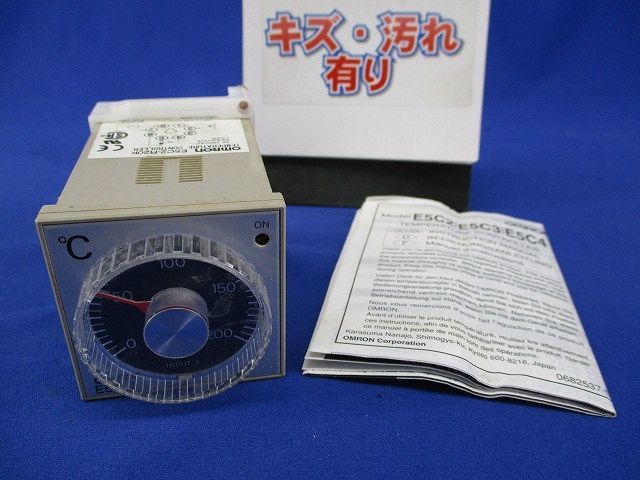 電子温度調節器 キズ 汚れ有 E 5 C 2-R 20 K