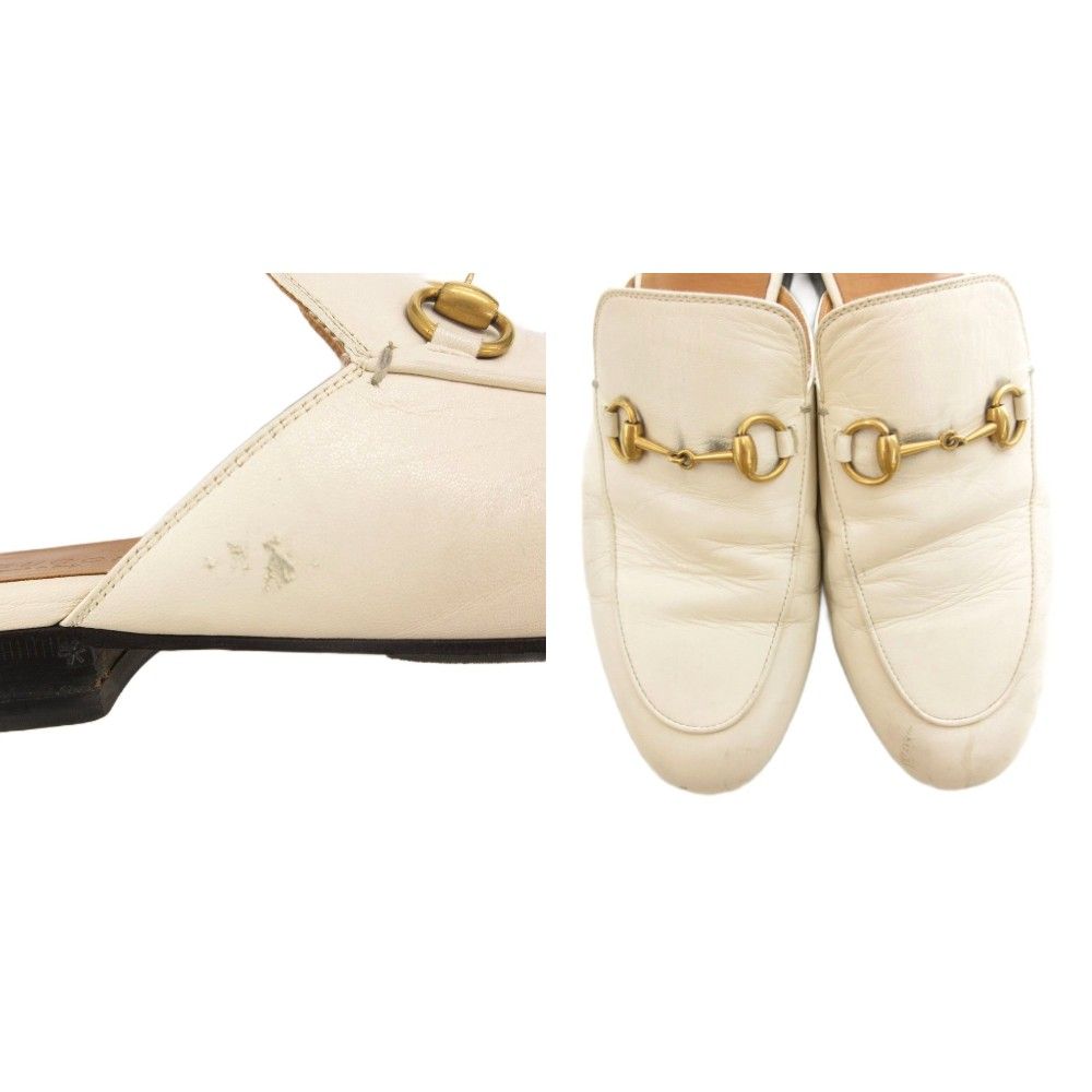 グッチ GUCCI プリンスタウン ホースビット ミュール サンダル