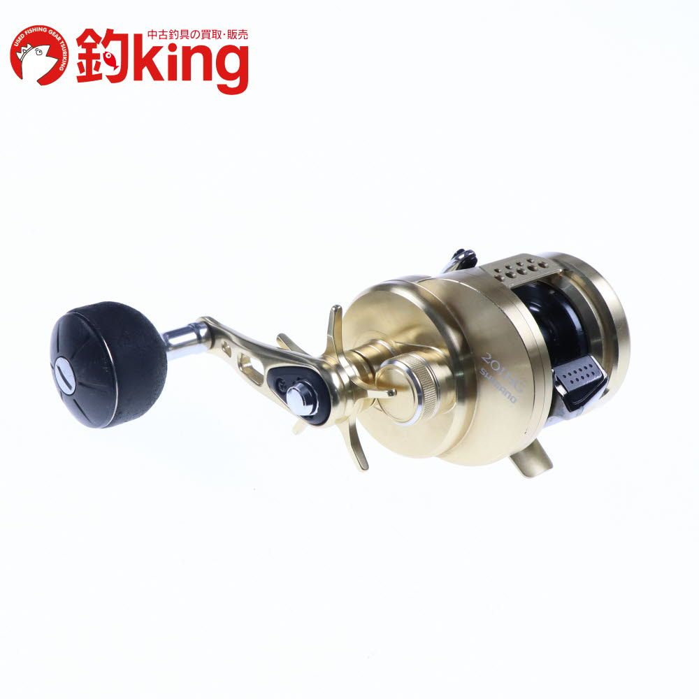 14オシアコンクエスト201hg 極美品 シマノ 14 オシアコンクエスト 201HG （ギヤ比6.2）（左ハンドル