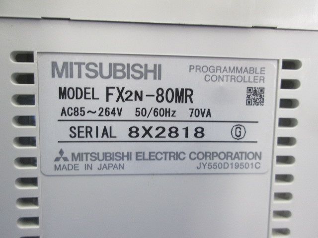 シーケンサ 品 FX 2 N-80 MR