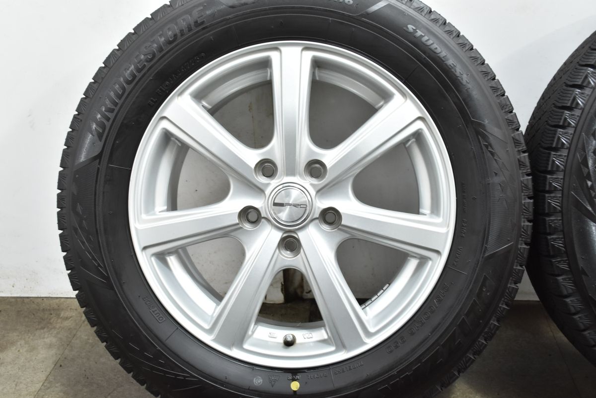 バリ溝】PRD 16in 6.5J +53 PCD114.3 ブリヂストン ブリザック VRX3