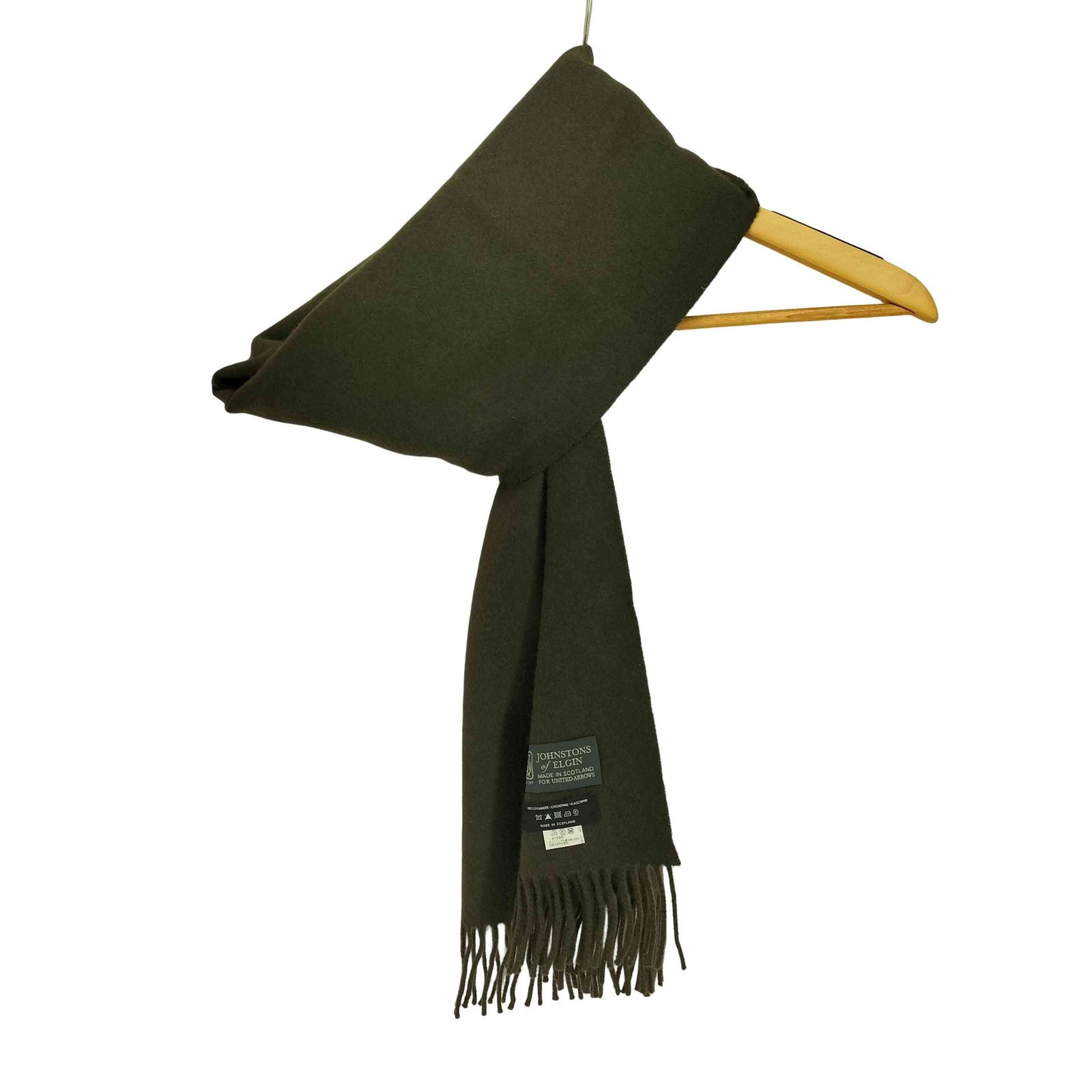 ユナイテッドアローズ UNITED ARROWS 別注 2 PL ソリッドマフラー メンズ 表記無