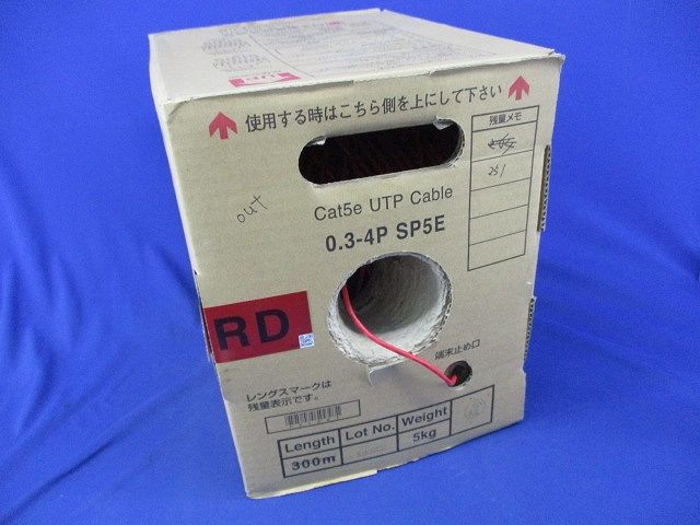 Cat 5 e U UTP 単線ケーブル 251 m 0 3 4 PSP