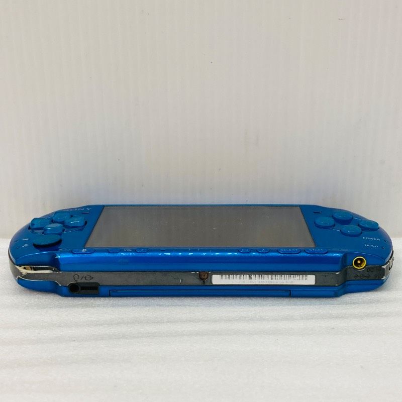 動作確認済み】【新品バッテリー付】PSP本体 [バイブラント・ブルー