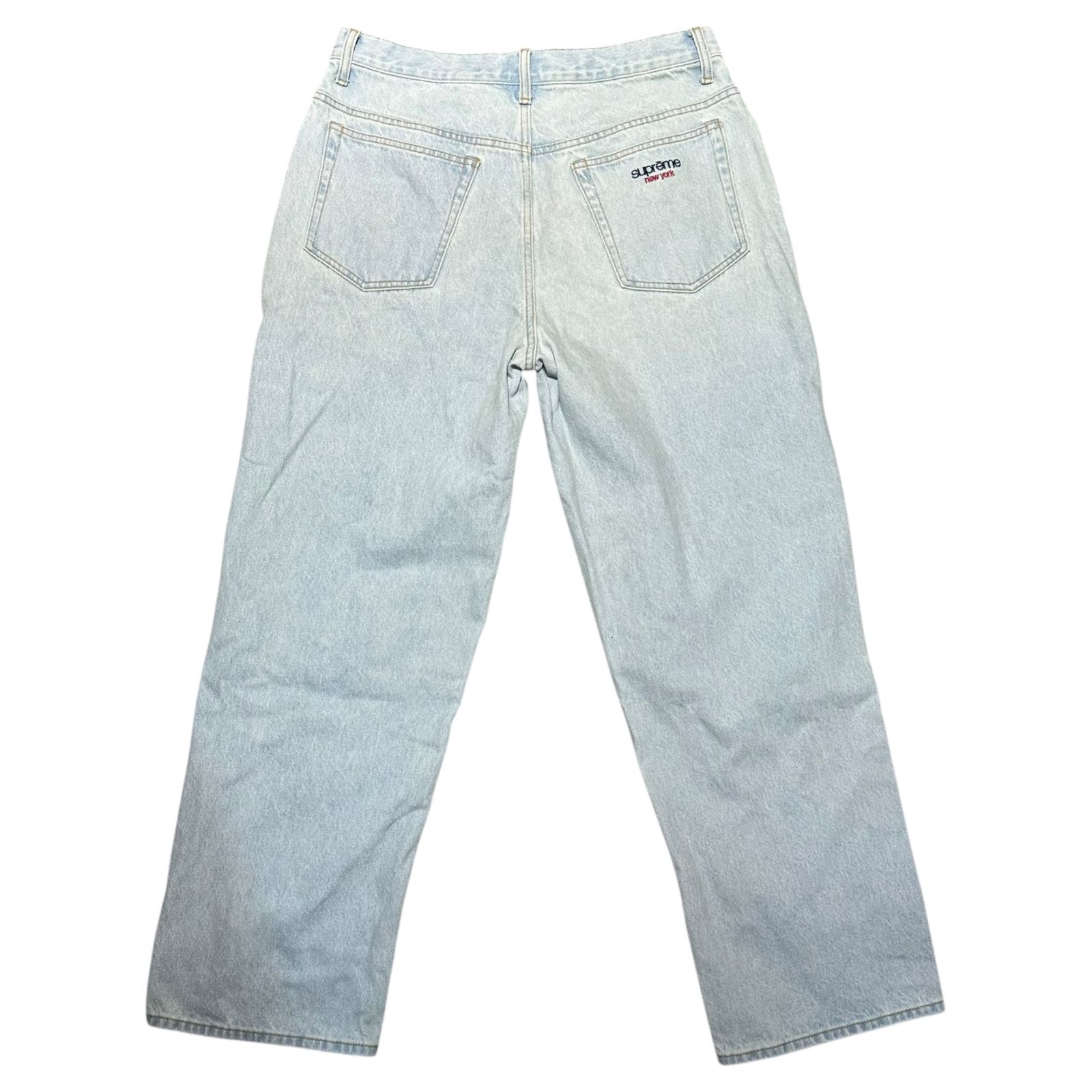 SUPREME(シュプリーム) 24AW Baggy Jean Light Washed Indigo バギー 