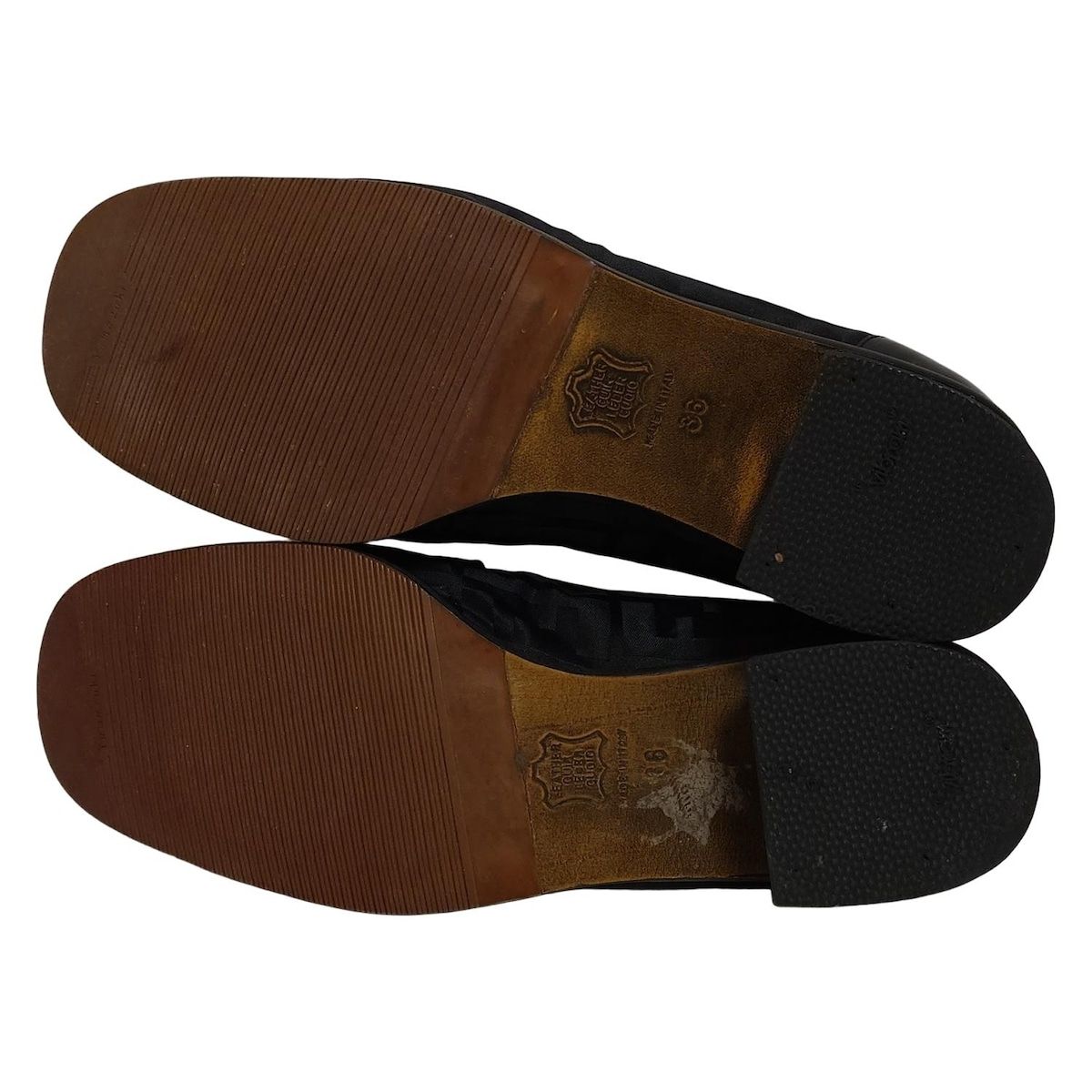 FENDI(フェンディ) ローファー 36 レディース - 黒 ズッカ柄 - メルカリ