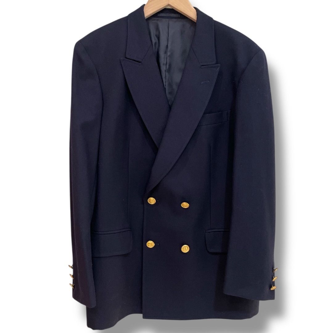 J.PRESS ジェイプレス テーラードジャケット ダブルブレスト 紺
